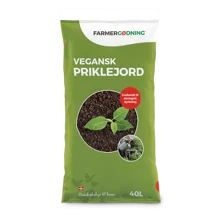 Vegansk priklejord til økologisk dyrkning